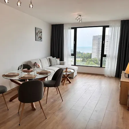New In Breeze With Panoramic Sea View And Parking Apartment Varna